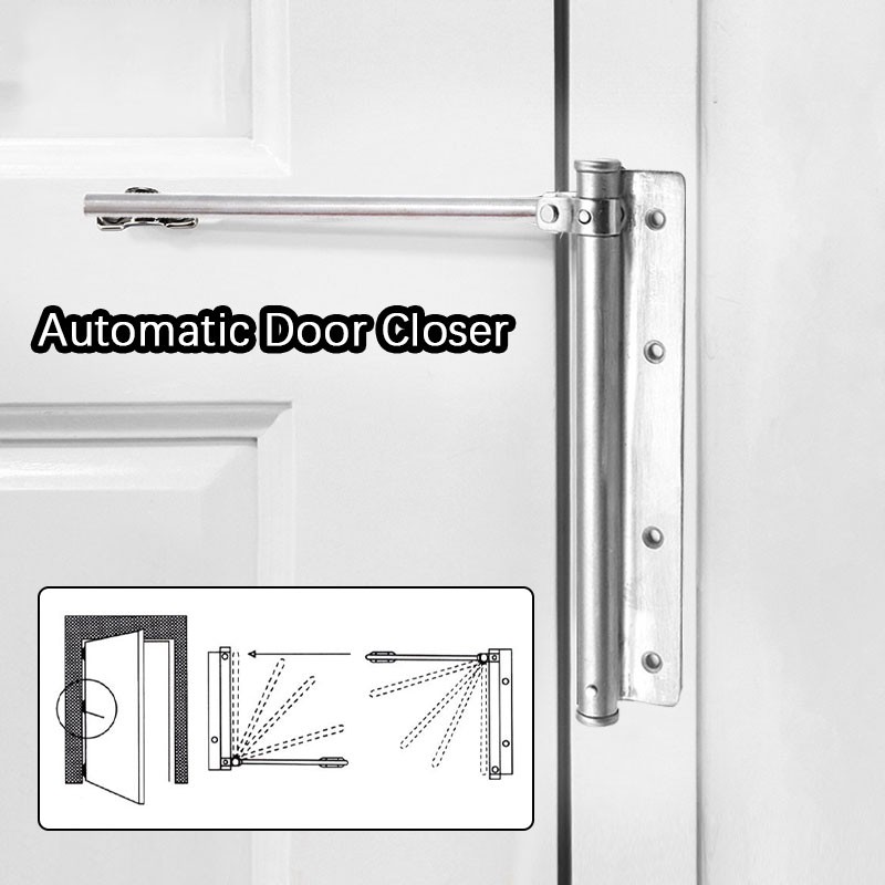 Adjustable Automatic Door Closer Stainless Steel Door Hinge Automatic ...