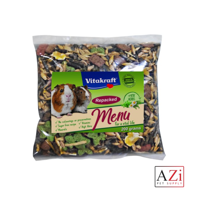 Vitakraft Menu Vital for Guinea Pig 200g (REPACKED) Shopee Philippines