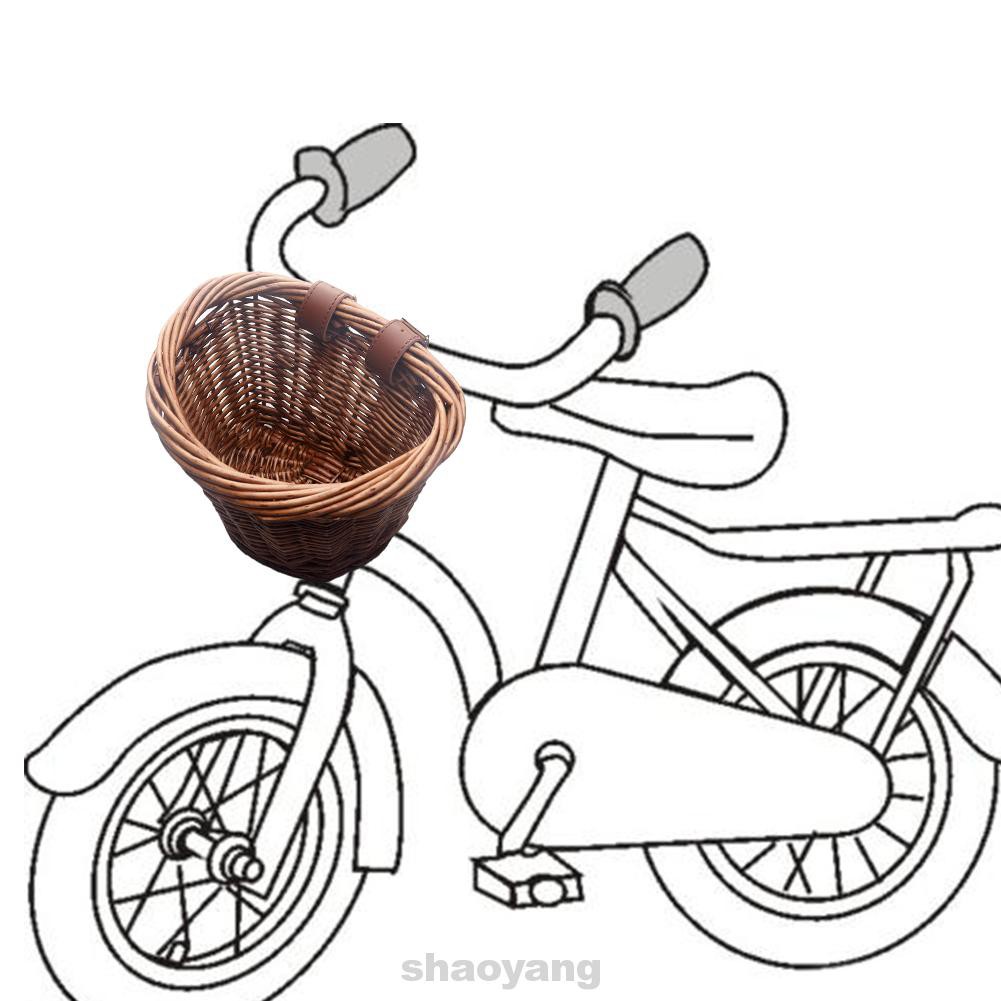 wicker bike panniers