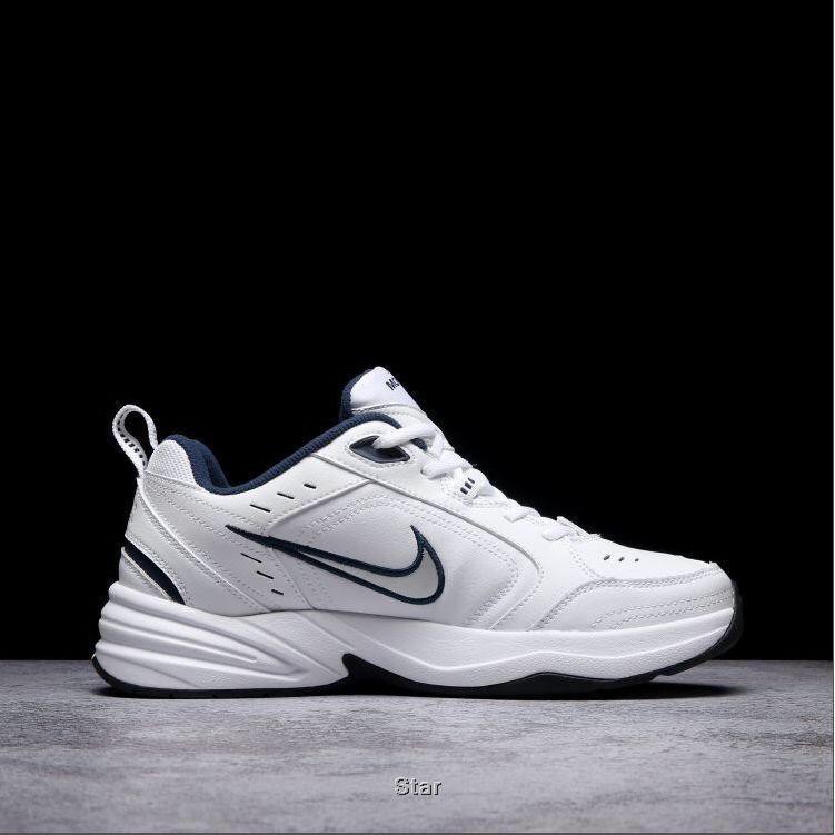 nike air monarch iv women's black