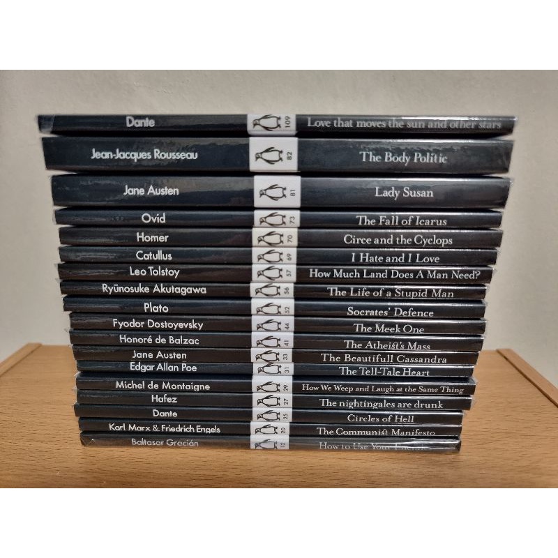 PENGUIN LITTLE BLACK CLASSICS BOOKS Shopee Philippines