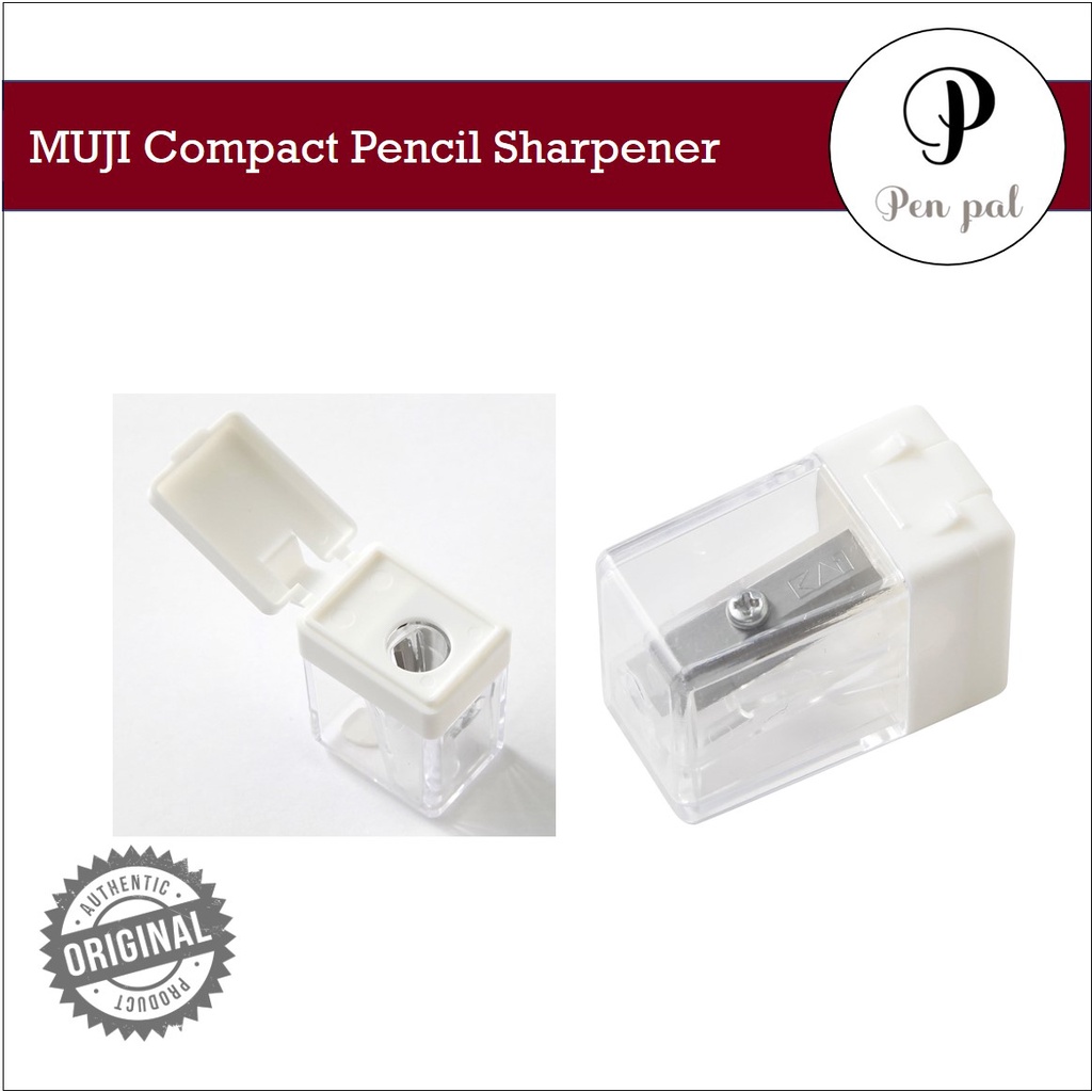 MUJI Compact Pencil Sharpener Shopee Philippines
