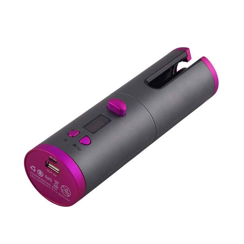 usb rechargeable curling iron