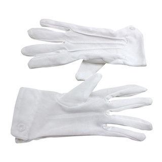 Adult White Formal Gloves Men Tuxedo Guard Parade Santa Dress Inspection R8G0 #4