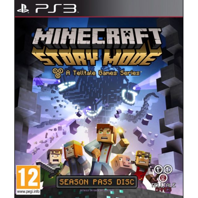 Sony Play Station Ps3 Ps 3 Game Minecraft Story Mode Shopee Philippines