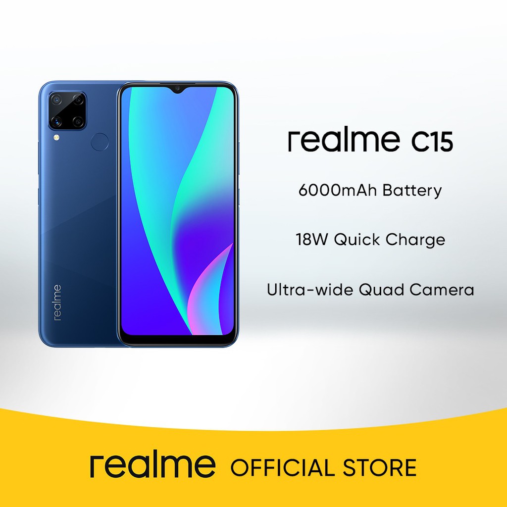 Realme C15 4GB RAM + 128GB ROM | Shopee Philippines