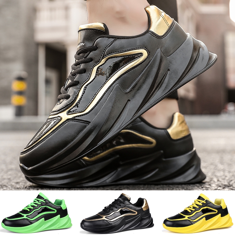 thick sole running shoes