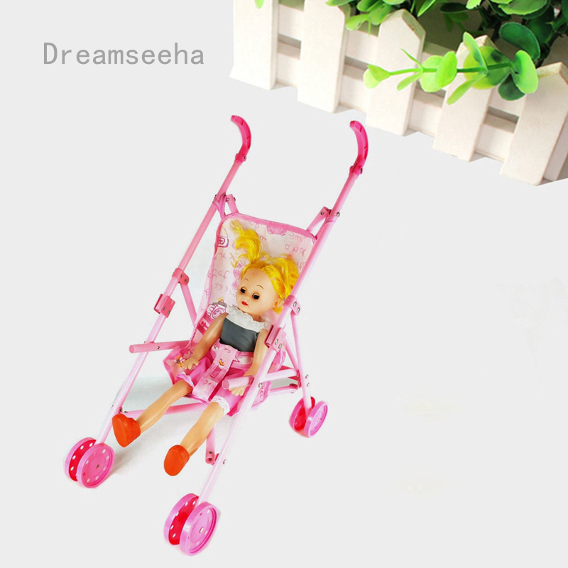 pushchair and doll set