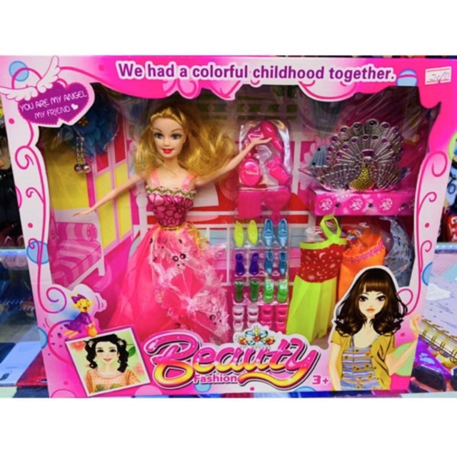 barbie shoes set
