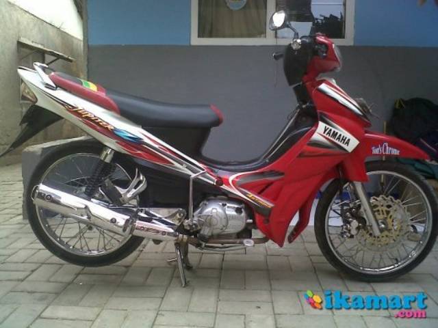 Yamaha Jupiter Z 2005 Red Striping List Body Standard Sticker For Motorcycle Full Set Shopee Philippines