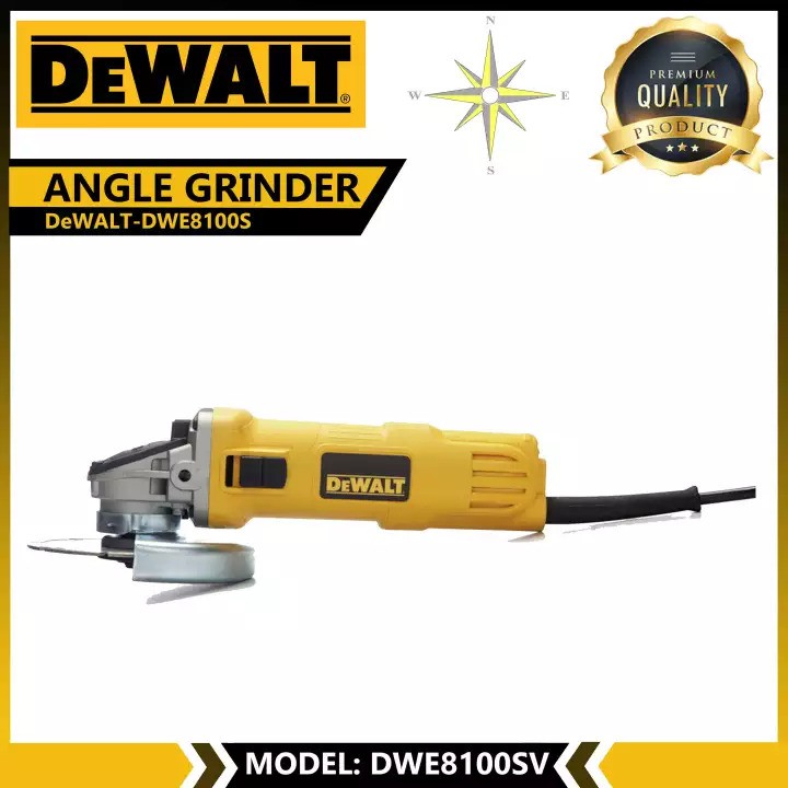 DeWalt DWE8100S 100MM 720W SLIDE SWITCH SAG | Shopee Philippines