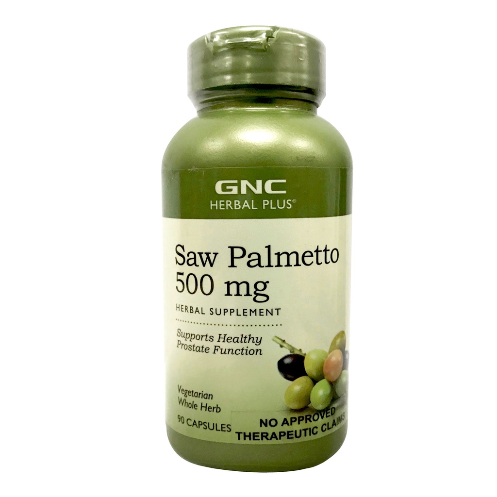 GNC Saw Palmetto 500mg (Best by September 2025) Shopee Philippines