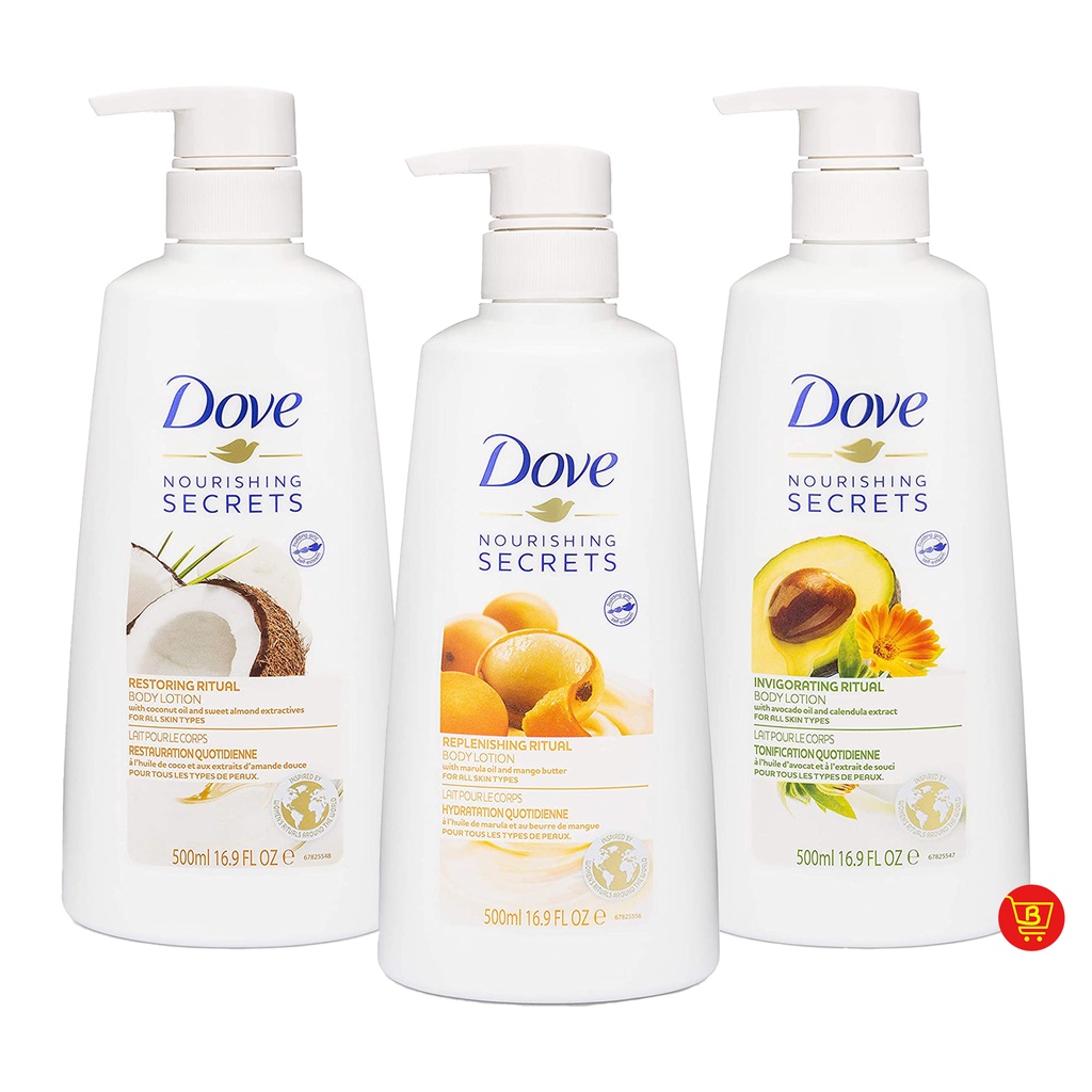 Dove Nourishing Secrets Body Lotion [Restoring Replenishing