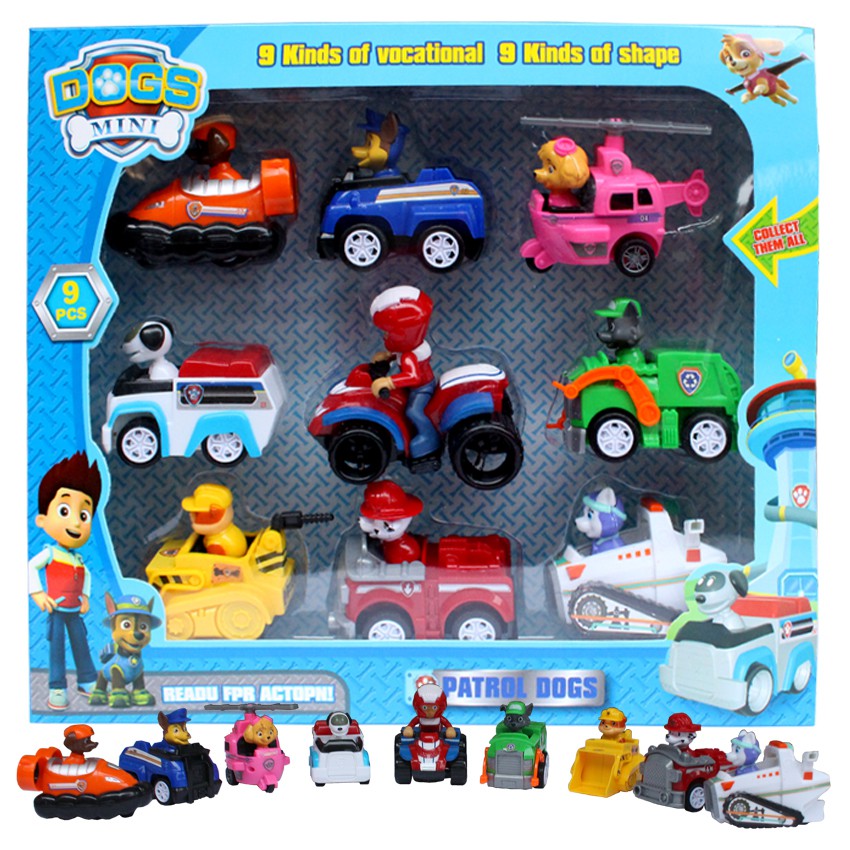 paw patrol mini mission vehicles