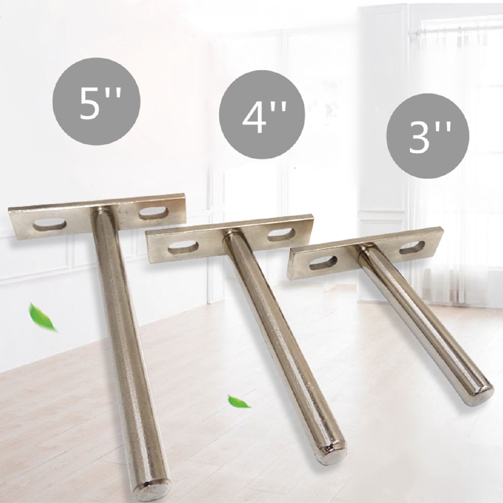 10pcs Concealed Floating Hidden Wall Shelf Support Metal Shopee