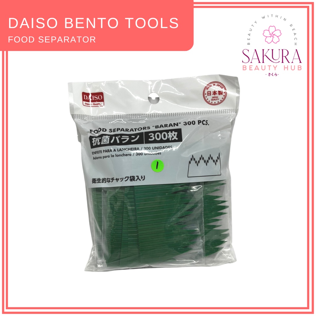 Daiso Food Separator 300pcs/180pcs Shopee Philippines
