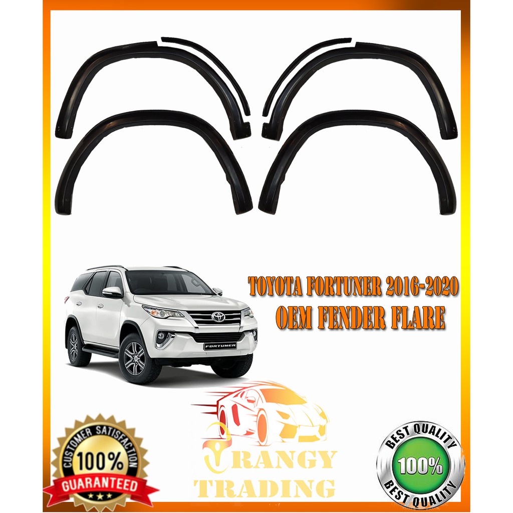 toyota fortuner flares