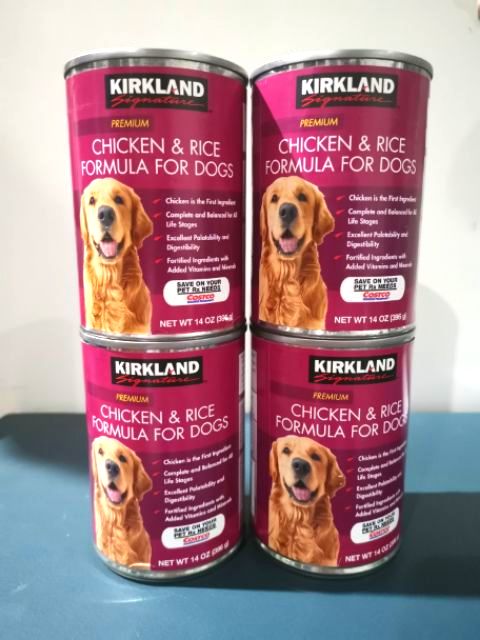 kirkland lamb and rice canned dog food