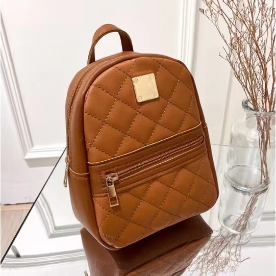CJT BAG#2022 WOME,NS PU LEATHER  KOREAN FASHION LEATHER MINI BACKPACK FOR 2WAY WOMEN - Image 3