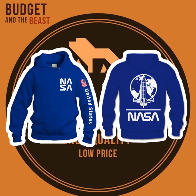 nasa hoodie xs