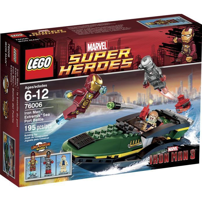 lego iron man 76006