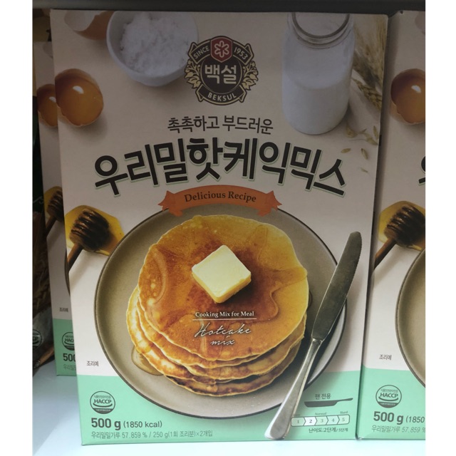 Korean Beksul Hot Cake Mix 500g Shopee Philippines