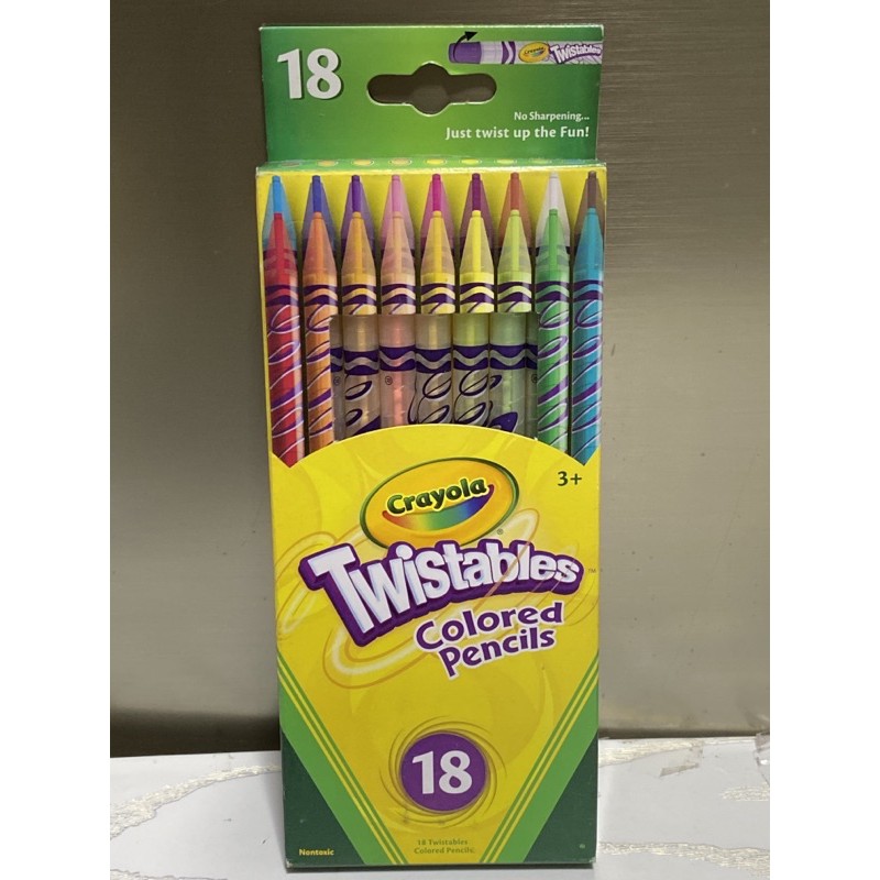 Crayola Twistables 18 Counts Colored Pencils | Shopee Philippines