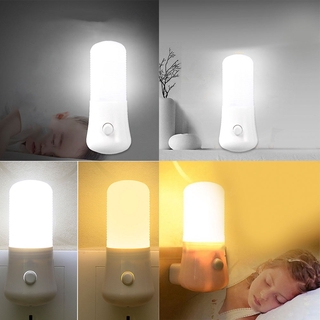 Warm Light Bedroom Plug-in Switch Reminder Lights Illumination for Bedroom Study Room