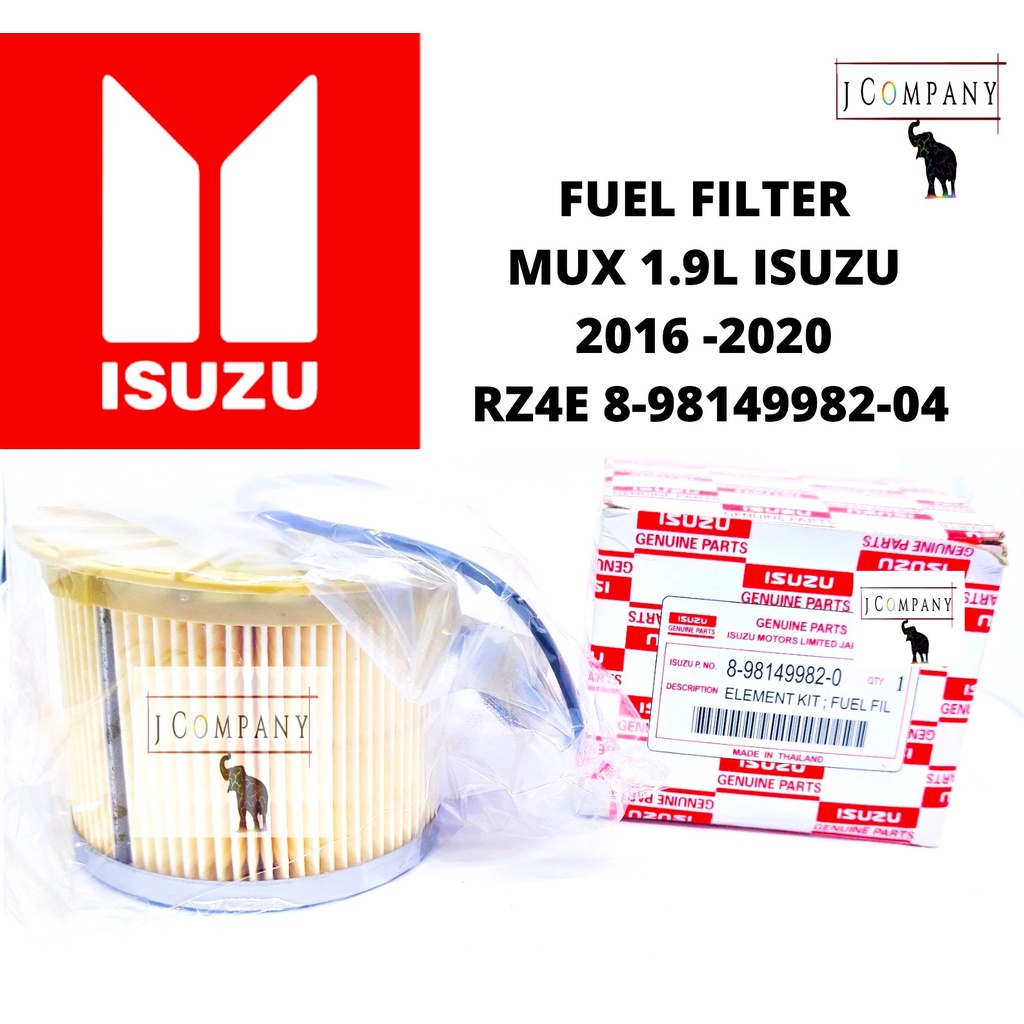 FUEL FILTER MUX 1.9L ISUZU 2016 2020 RZ4E 8981499820 Shopee