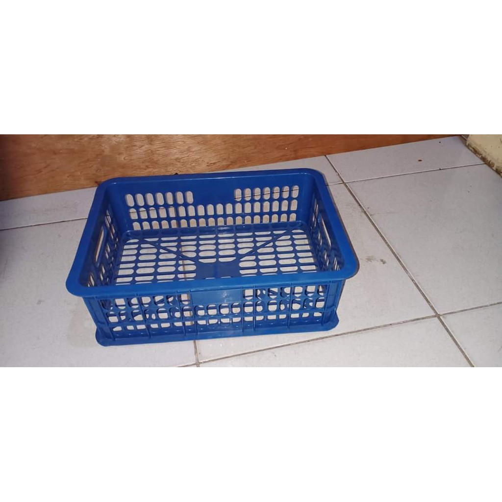 Plastic Crates S/M (colored) METRO MANILA ONLY Shopee Philippines