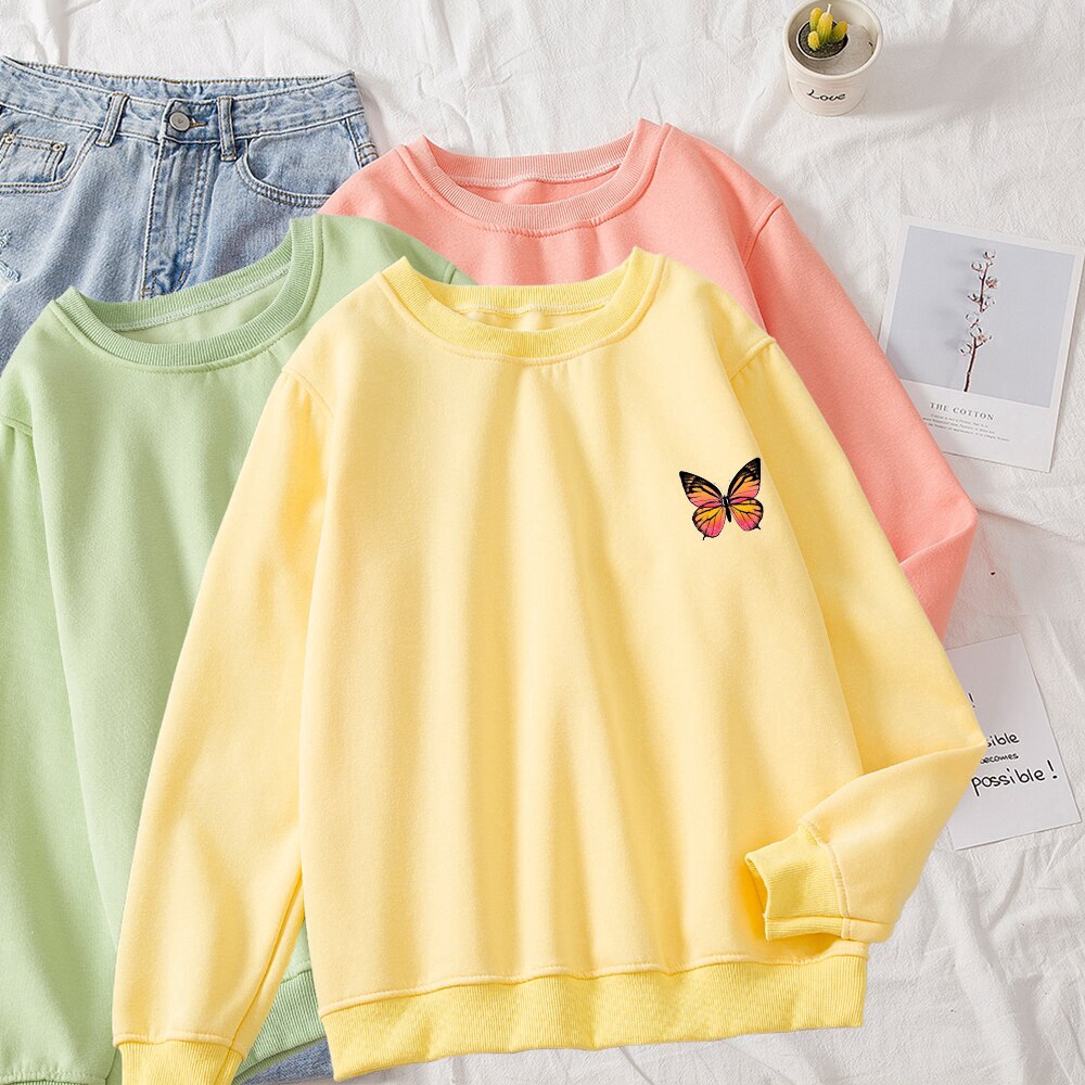 aesthetic yellow hoodie