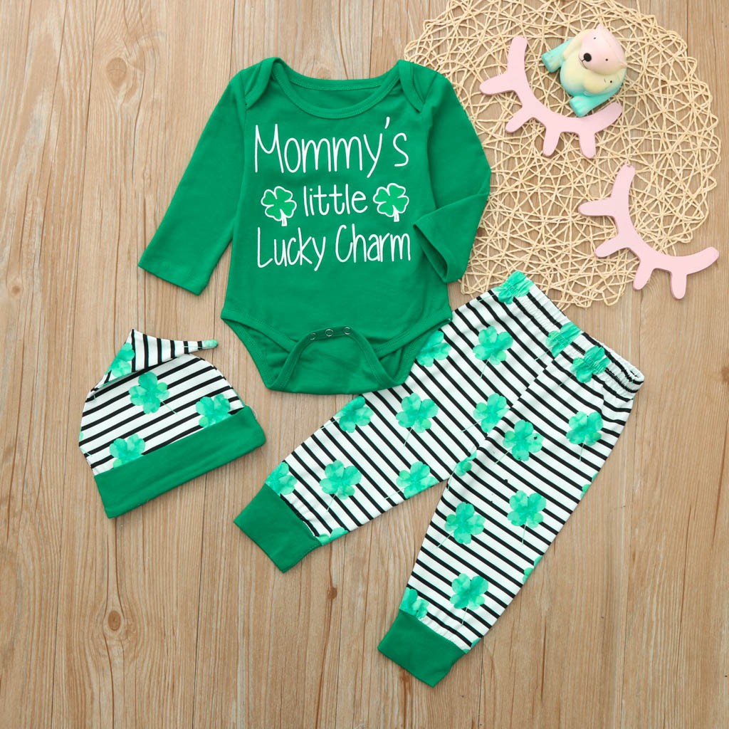 baby boy st patricks outfit