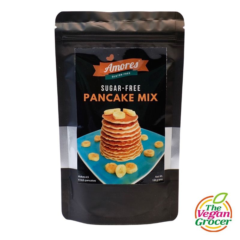 Amores Vegan Gluten Free and Sugar Free Pancake Mix 100g Shopee