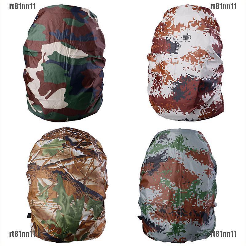 camouflage backpack rain cover