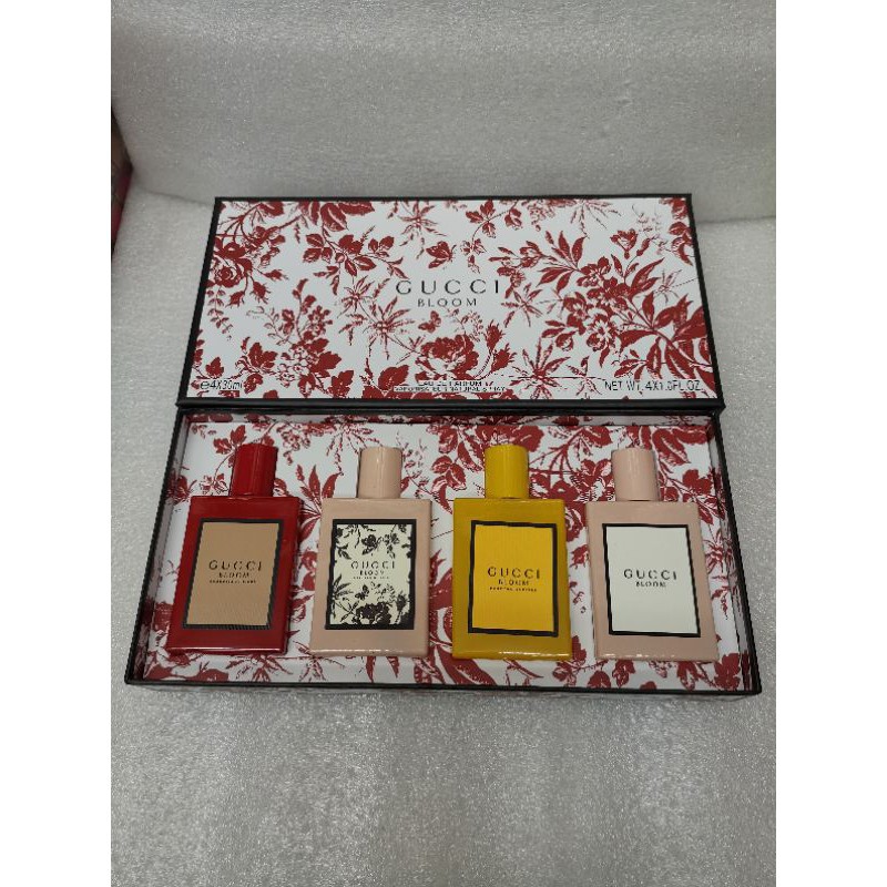POCKET PERFUME Gucci 4 in 1 Gift set for women GUCCI BLOOM mini perfume  4x30ml | Shopee Philippines
