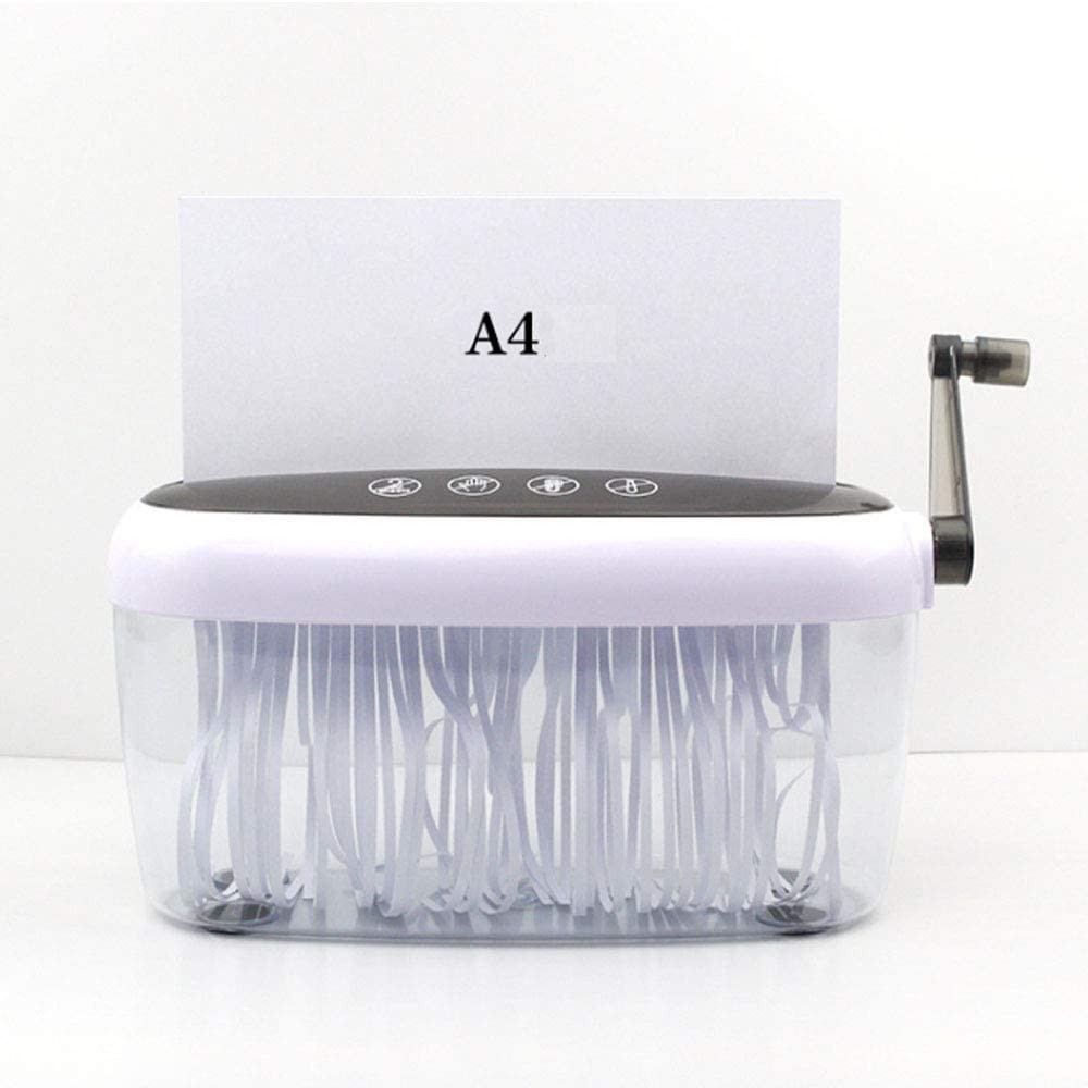 A4 or A6 Manual Hand Paper Shredder for School Office and Home Use