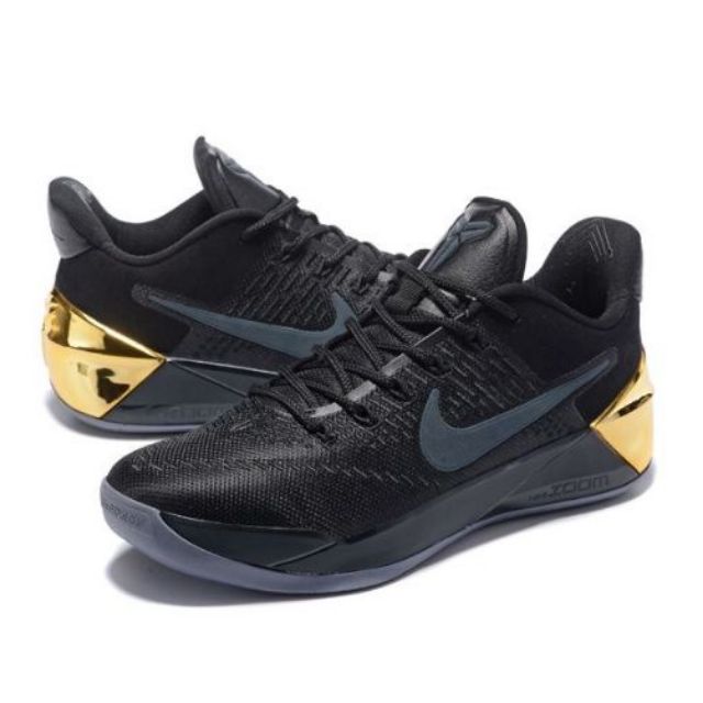 black mamba shoes black and gold