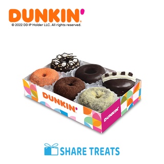 DUNKIN' Premium Donuts 6pcs (SMS eVoucher)