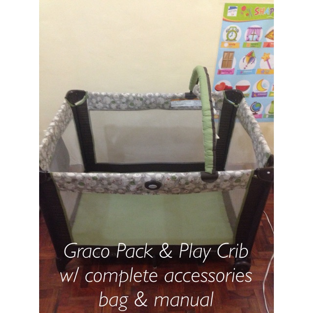 pack and play as a crib