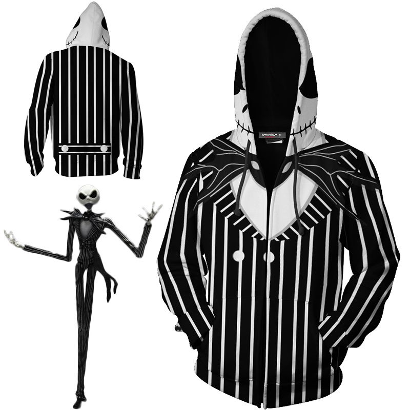 nightmare before christmas men's hoodie