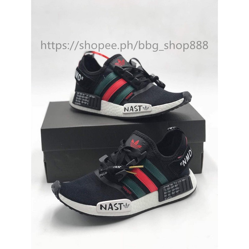 adidas nmd gucci black running shoes