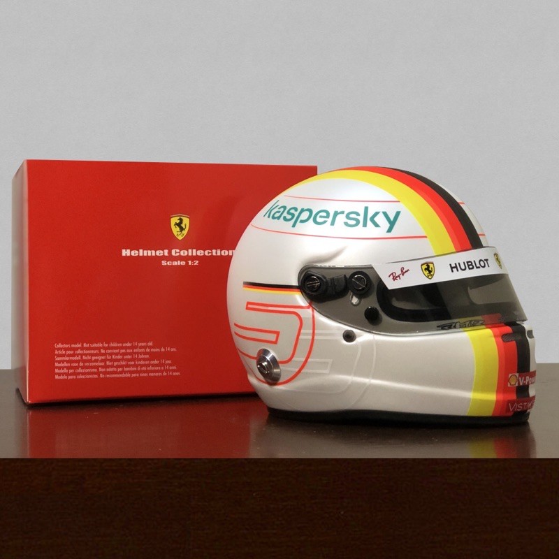 F1 Sebastian Vettel 2020 1 2 Scale Model Helmet Ferrari Shopee Philippines