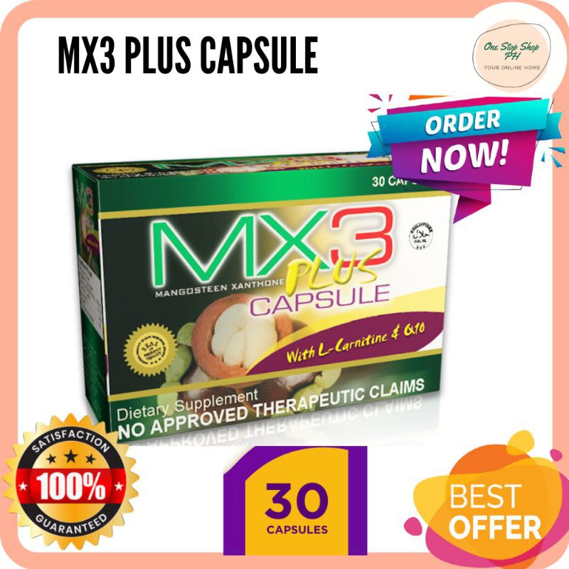 What Is Mx3 Food Supplement? | MX3 Mangosteen Capsule (2 Boxes) – JWSML