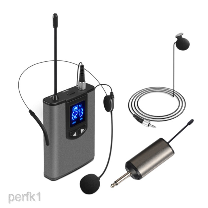 lapel microphone with speaker