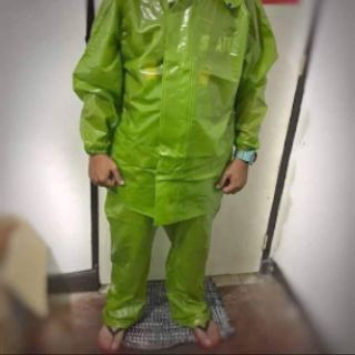 Raincoat Original Green Kapote | Shopee Philippines