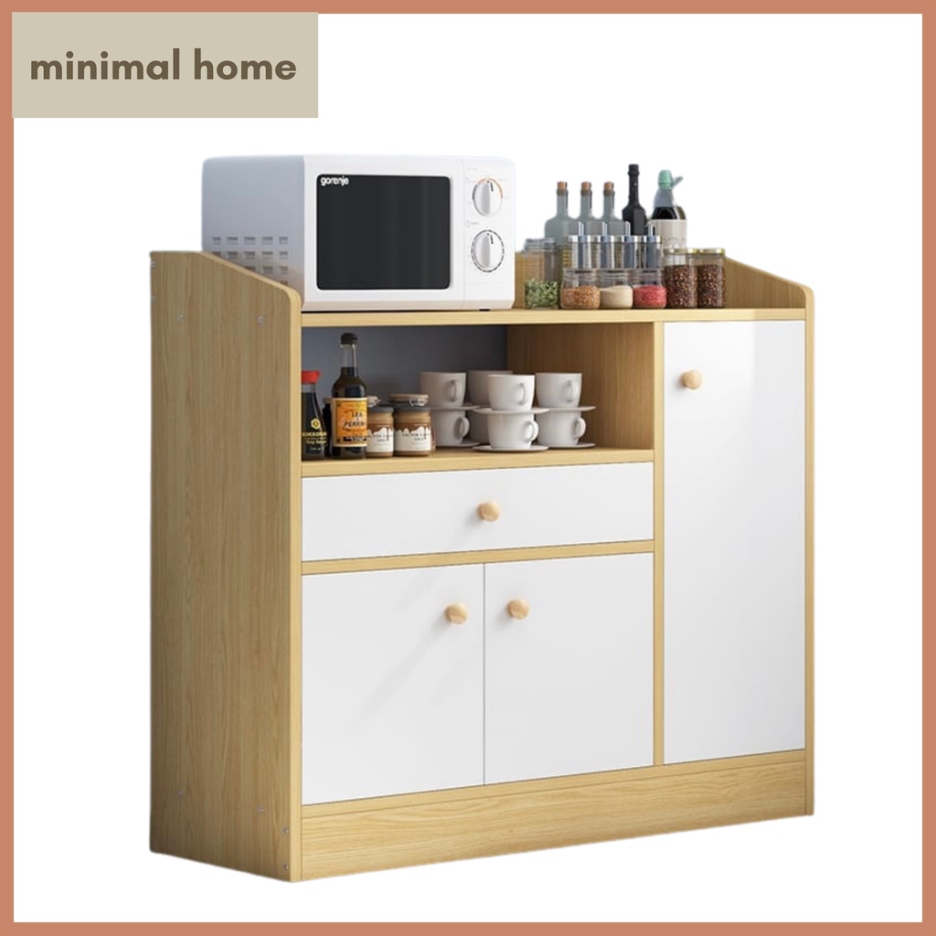 MINIMAL HOME Darby Storage Kitchen Sideboard Multipurpose Nordic Modern