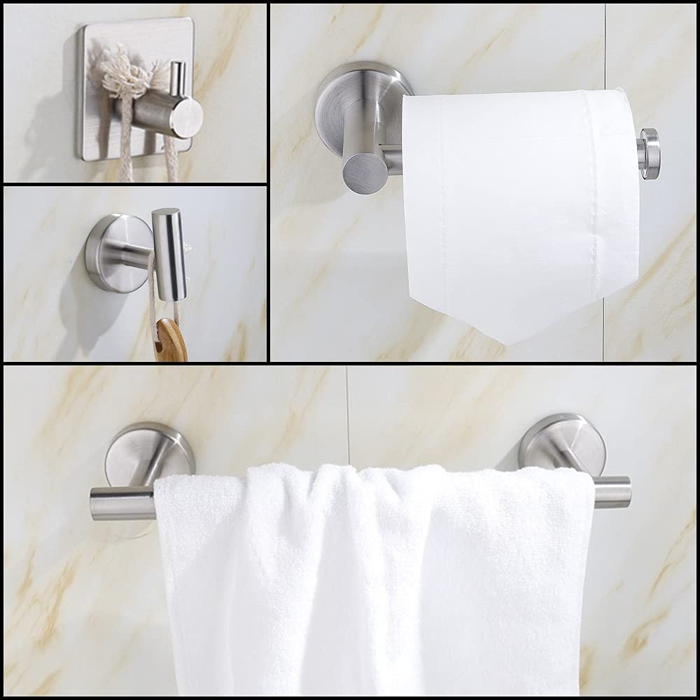 Formwell 15.7Inch Bathroom Accessories Set 5Piece 304 Stainless Steel