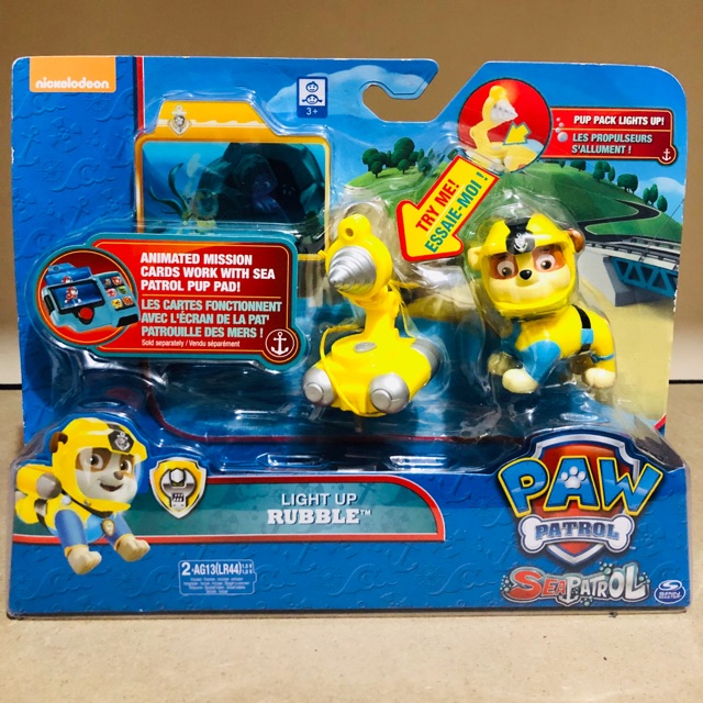 paw patrol sea pup pad playset