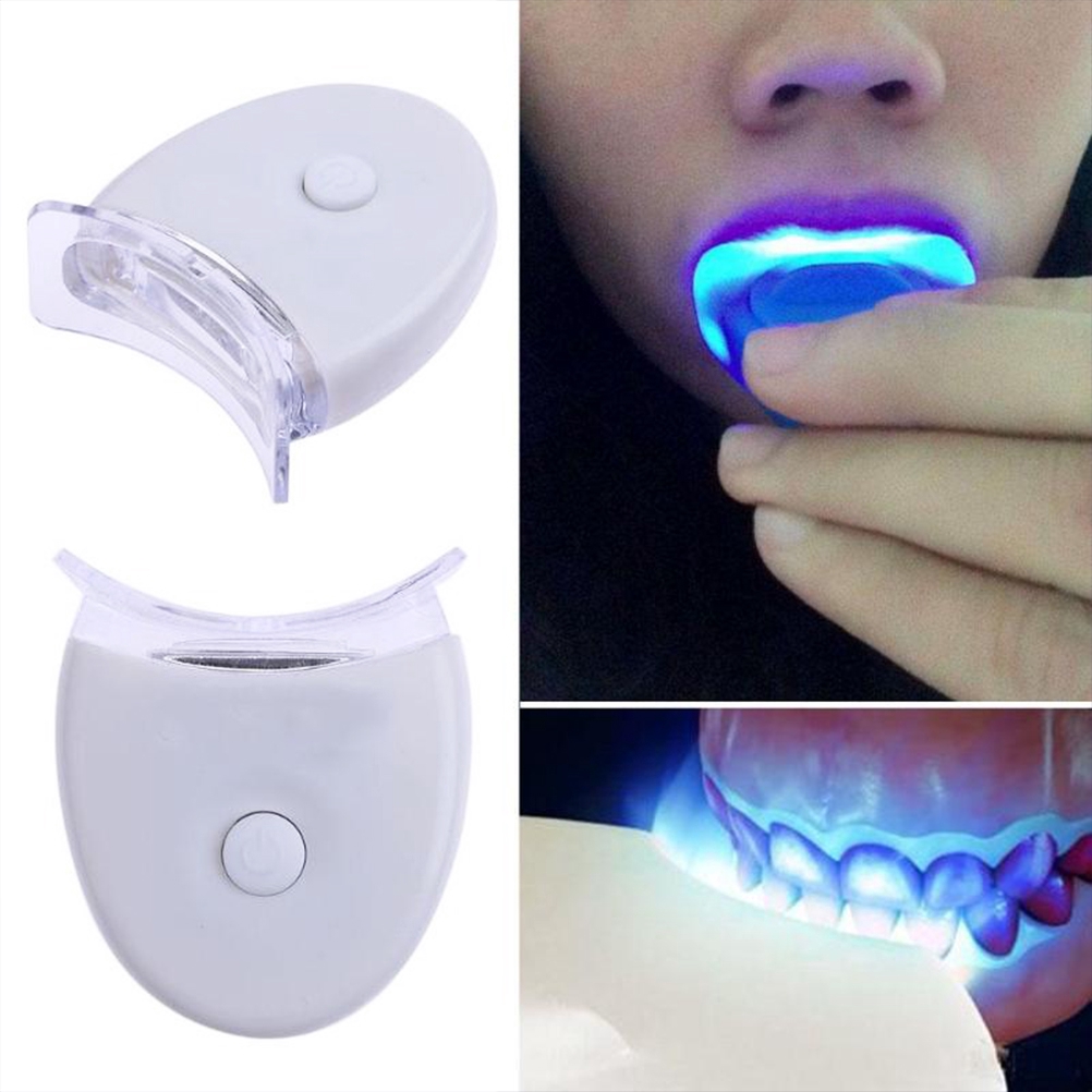 Dental White Tooth Cleaner Oral Care Cold Light Teeth Whitening Kit LED ...
