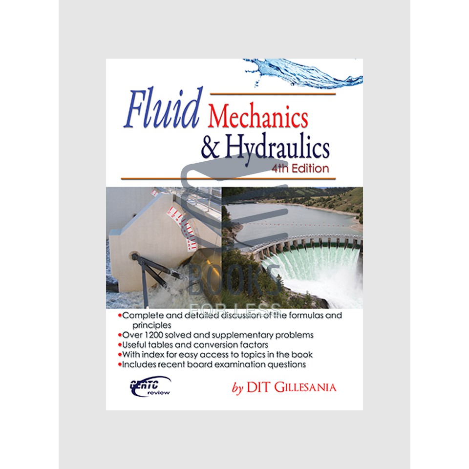 Fluid Mechanics and Hydraulics (Gillesania) Shopee Philippines